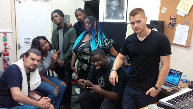 Young People Receive a Master Class in Music Production by MOBO Award Winner