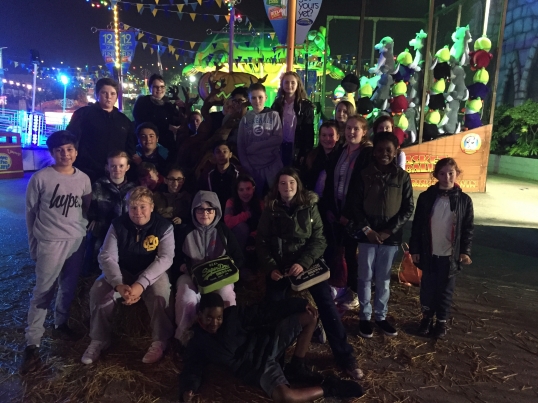 #CrystalAwards: Young Carers are treated to spooky theme park adventure