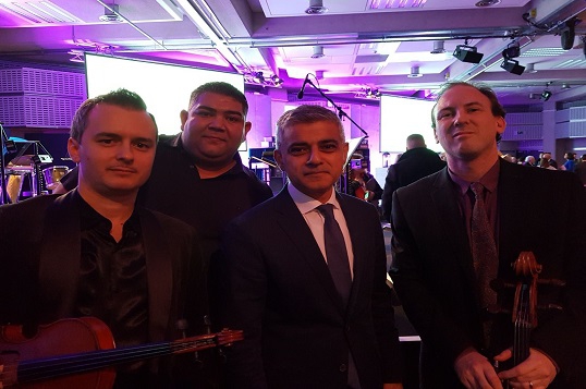 Mayor of London among audience for young music group at Holocaust Memorial Service