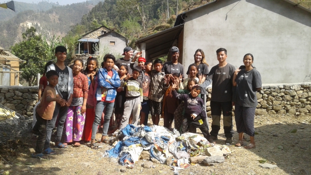 Timi helped to set up youth and womens groups in Nepal