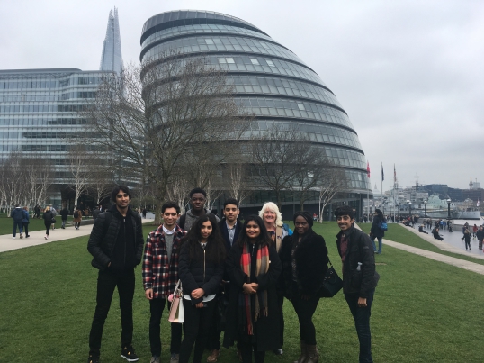 The Jack Petchey Foundation visited City Hall to discuss how to shape a new London for young people