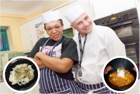 Young people enjoy weekly cooking lessons thanks to Jack Petchey grant