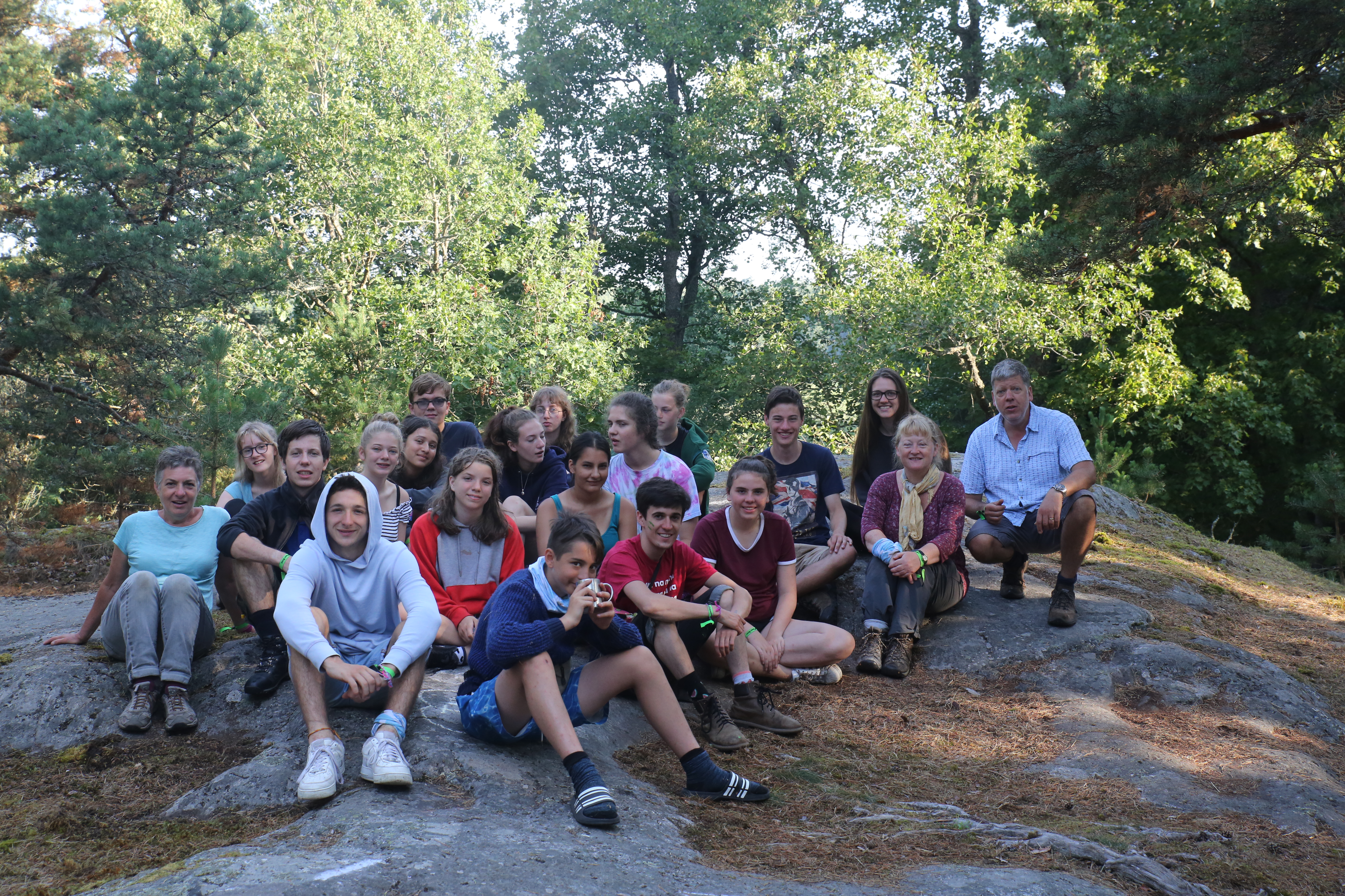 Leader Award Grant takes youth club to a camp in the Baltic!