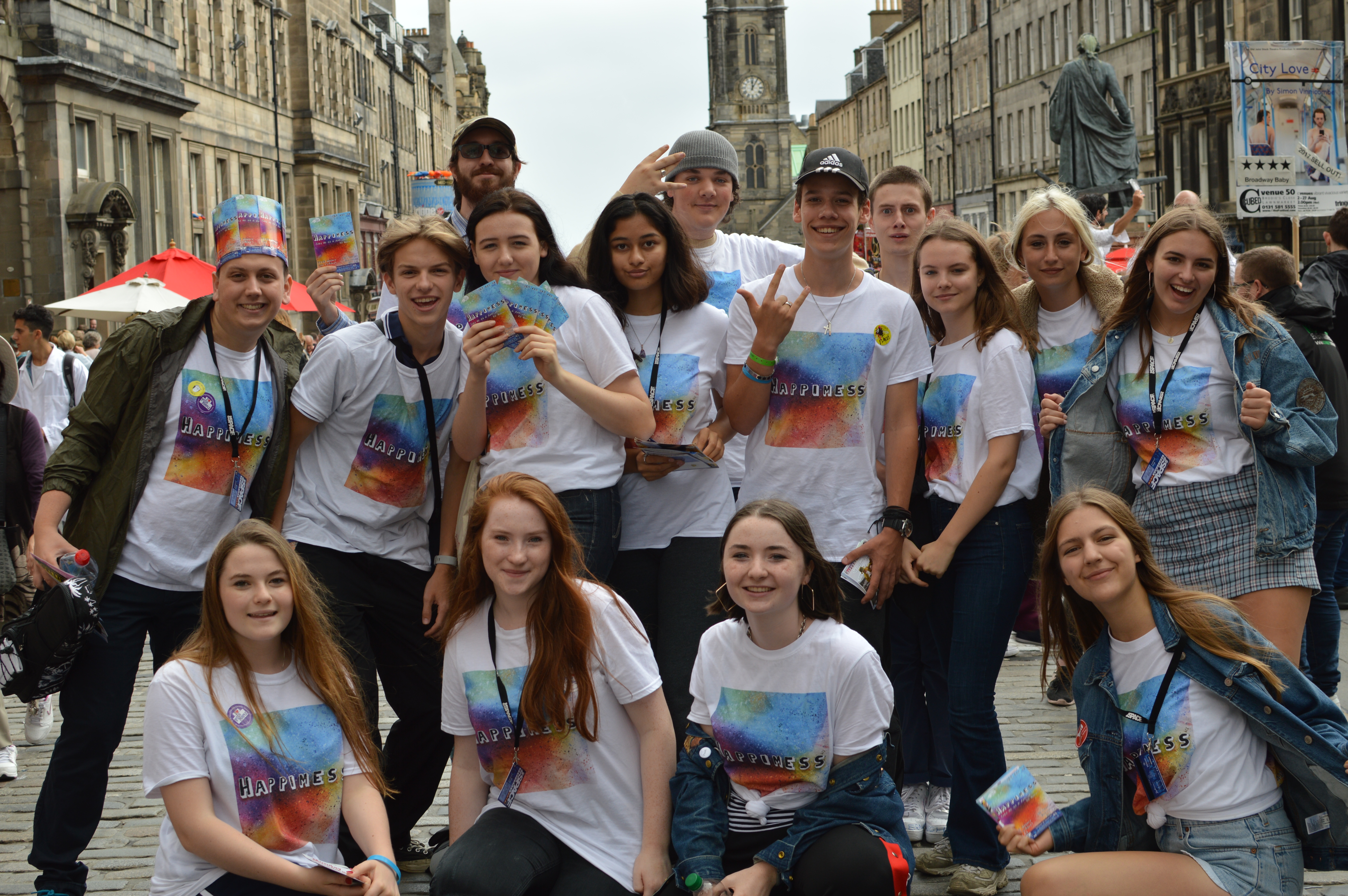 Professional playwright helps youth theatre group with script for Edinburgh Fringe