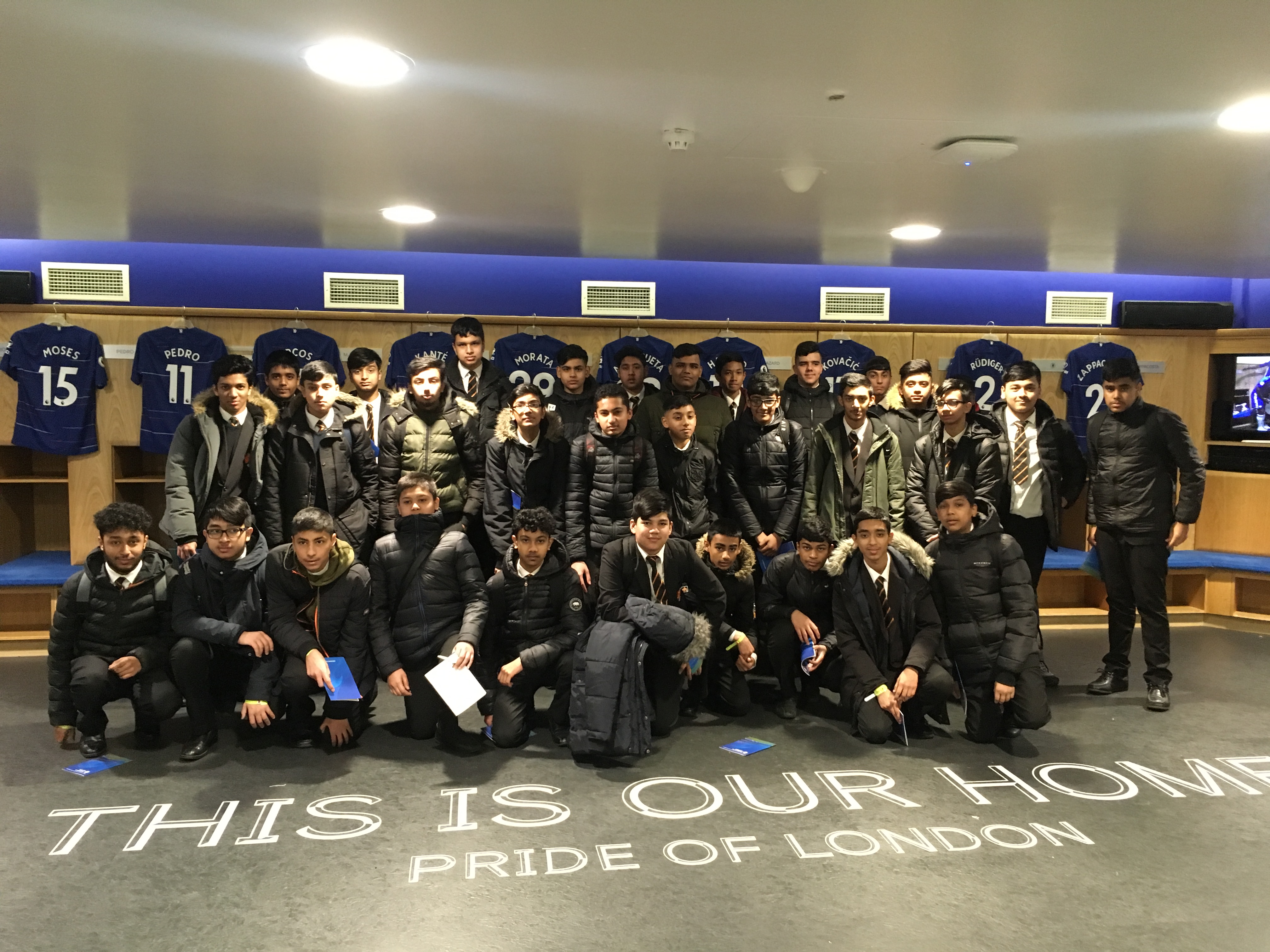Business studies students visit Chelsea FC!
