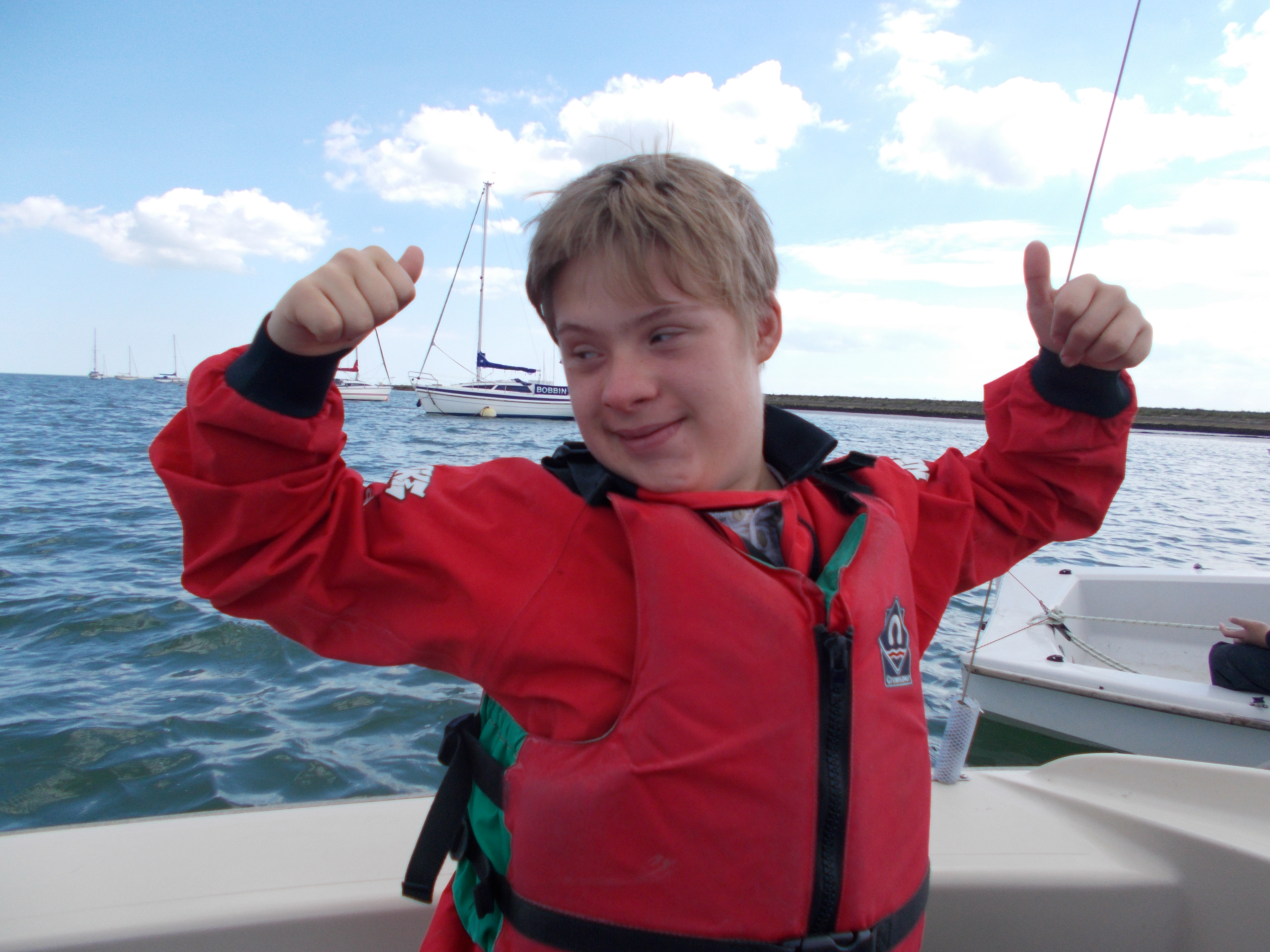 Sail’s up! Thriftwood School head out on a skills-boosting adventure