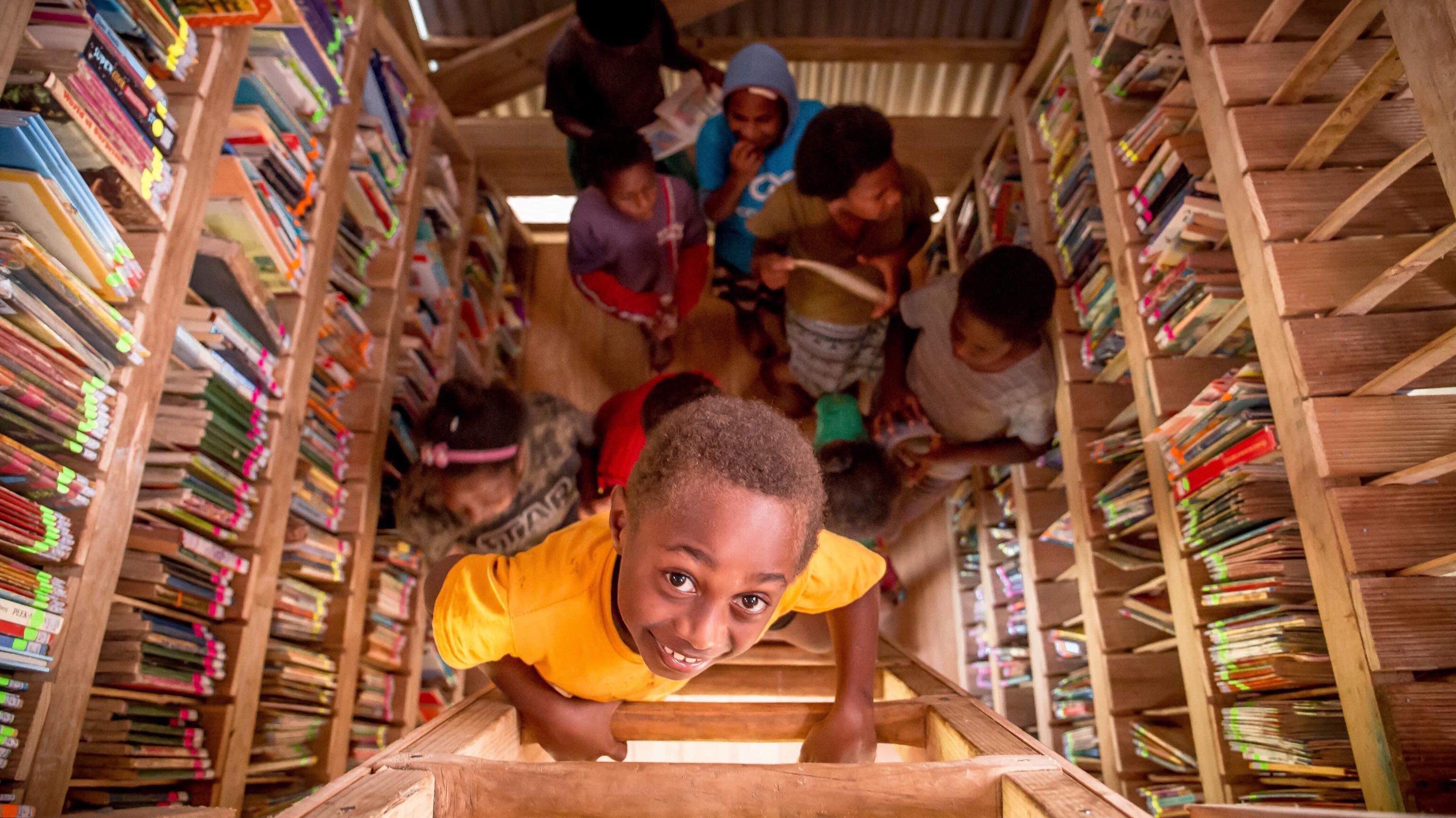 Showing girls they can do anything through building a cyclone-resistant library