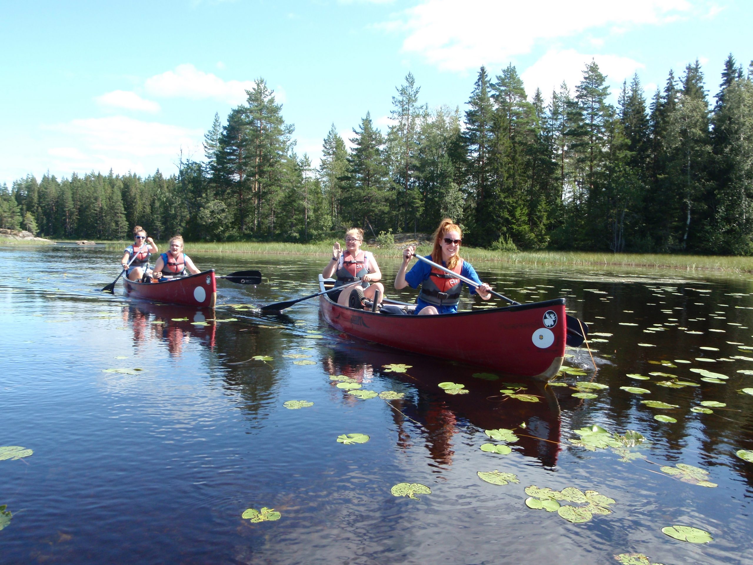 West London Guides wild camp in Sweden for Gold Duke of Edinburgh Award