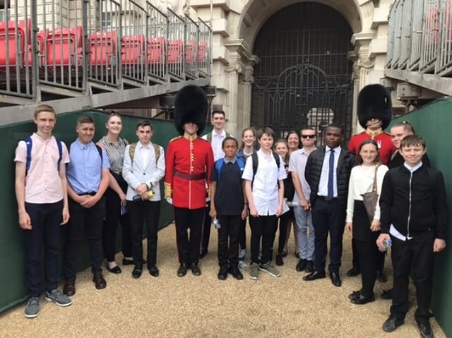 Cadets attend rehearsal for Queen’s birthday