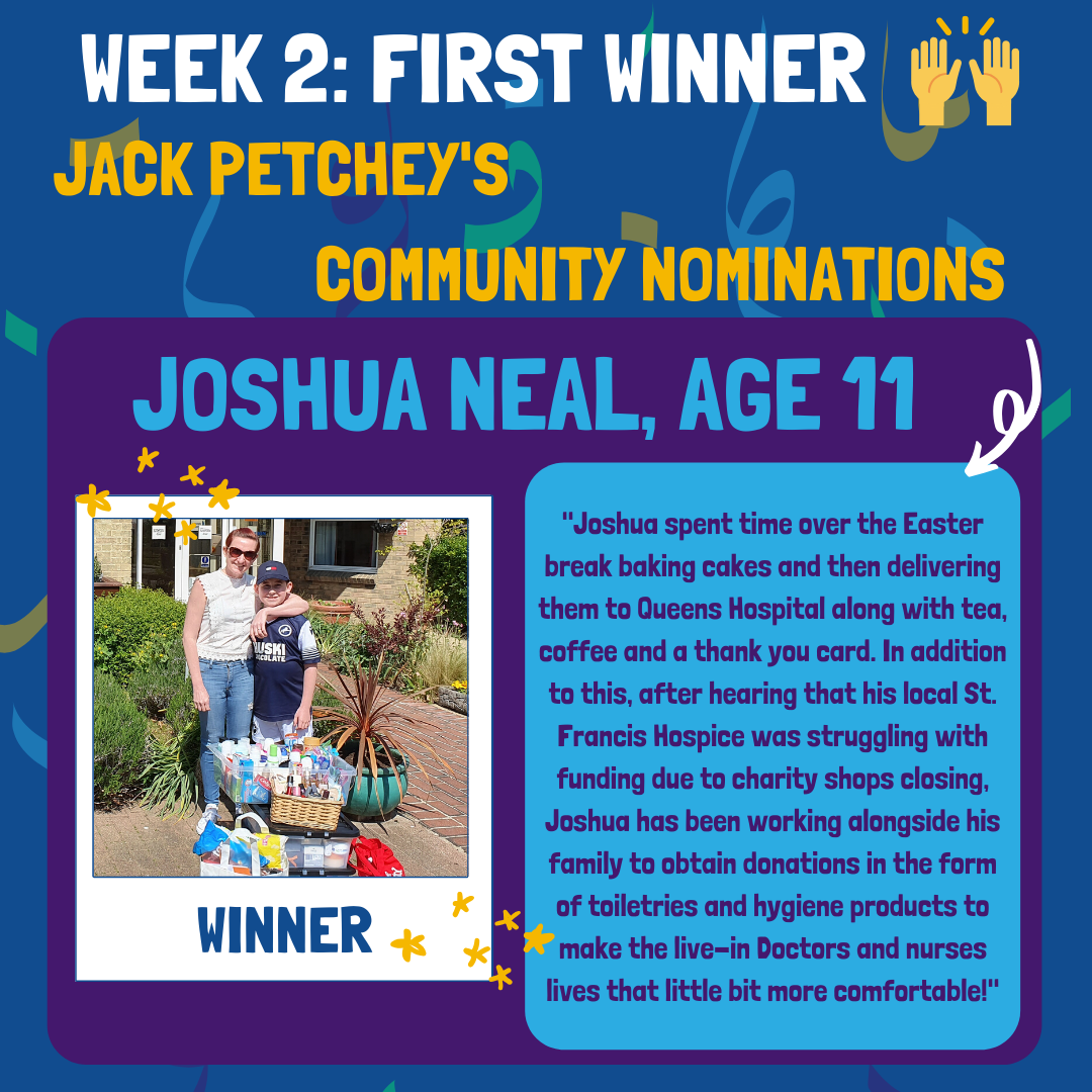 Jack Petchey’s Community Awards Jack Petchey Foundation