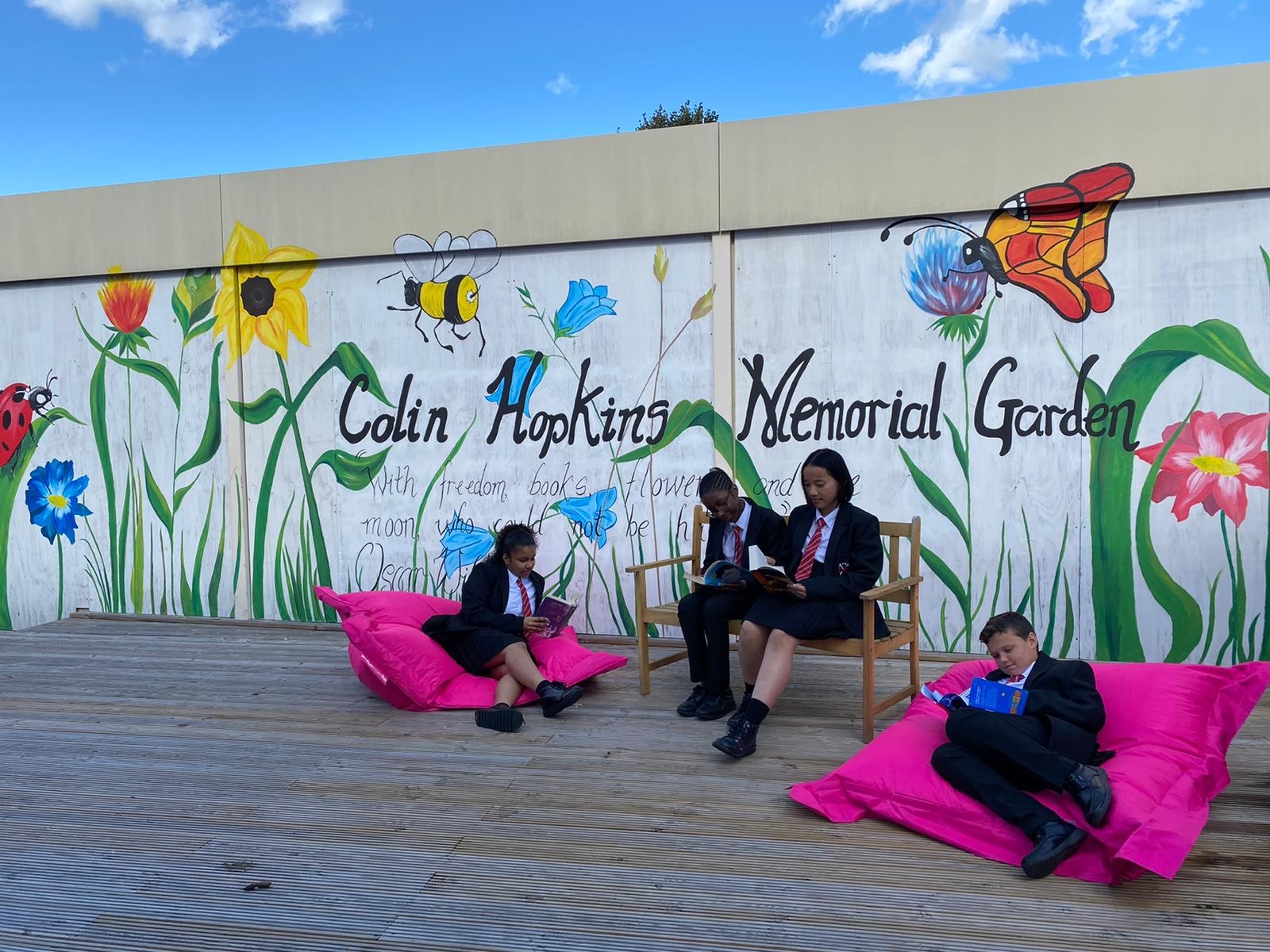 Reading Garden Built in Teacher’s Memory using Leader Award Grant