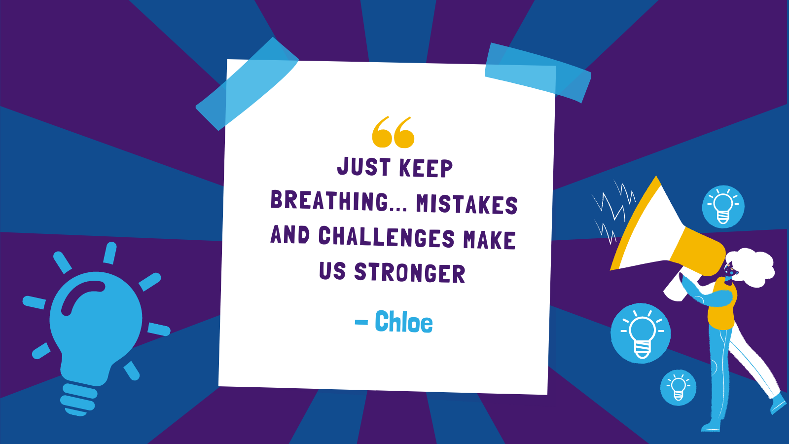 Chloe on overcoming adversity!