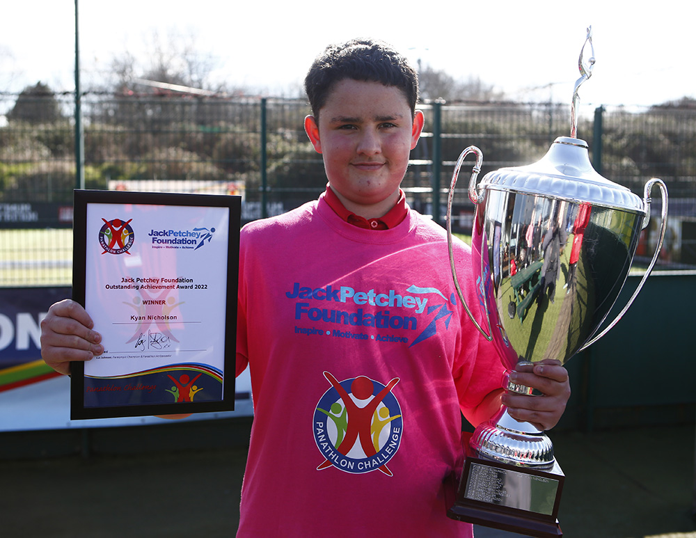 Kyan named Panathlon’s 13th Jack Petchey Foundation Award Winner