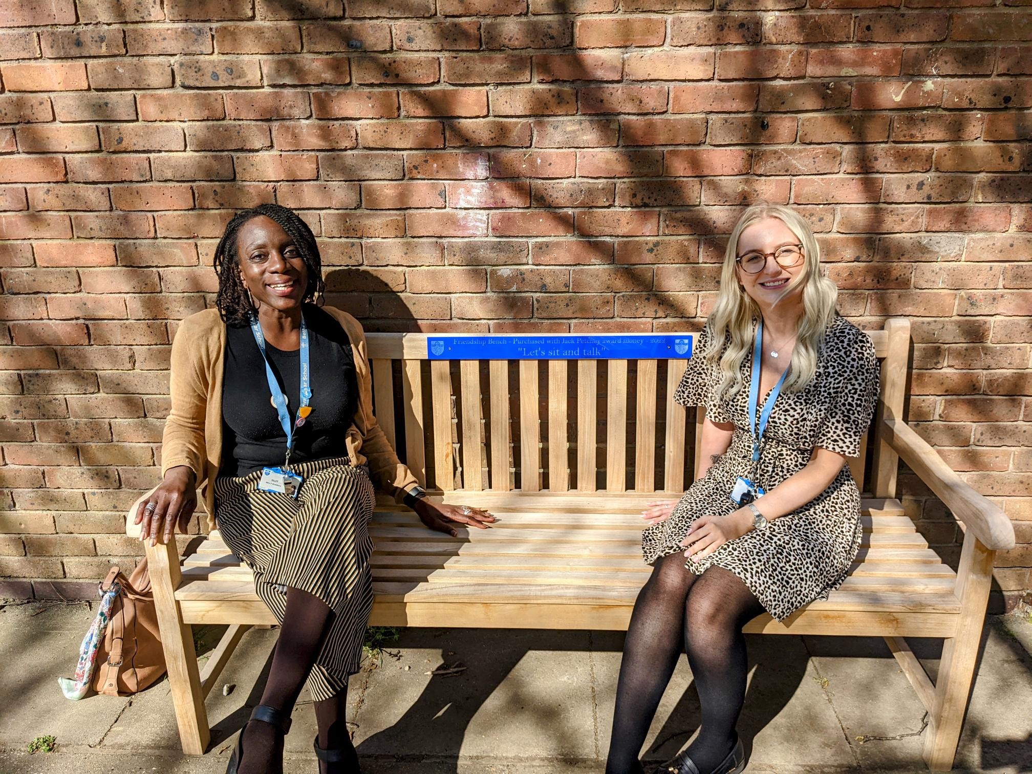 “Let’s sit and talk!” – Leader Award Grant spent on a Friendship Bench
