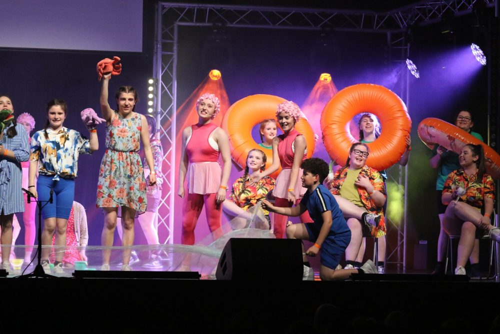 Photo of group performing